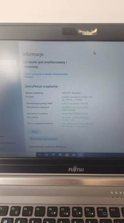 LAPTOP FUJITSU DSDD005112