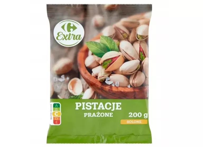 EXTRA PISTACJE PRAŻONE SOLONE 200 G