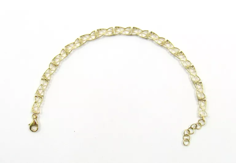 ZŁOTA BRANSOLETKA 19 CM PR.585 3,43G
