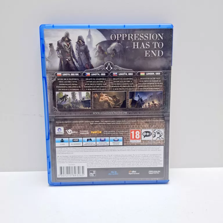 GRA PS4 - ASSASSINS CREED SYNDICATE