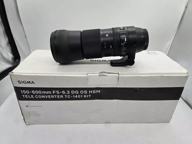 OBIEKTYW SIGMA CANON F 150-600MM F5-6.3 DG OS HSM +