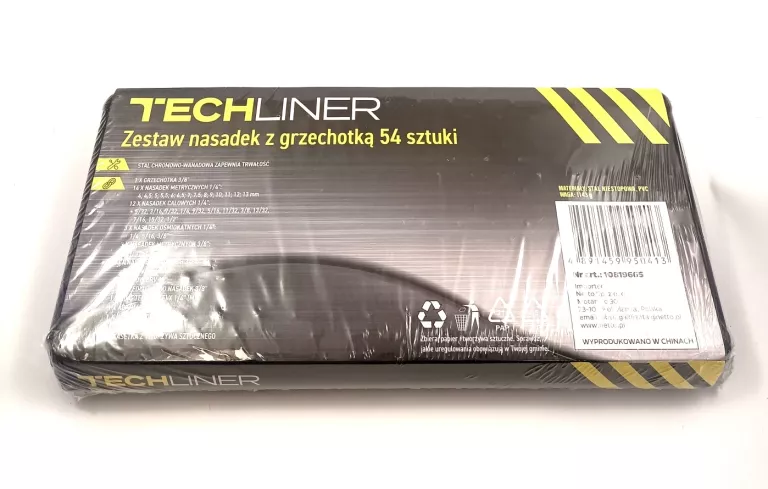 ZESTAW NASADEK Z GRZECHOTKĄ TECHLINER 54 SZTUKI