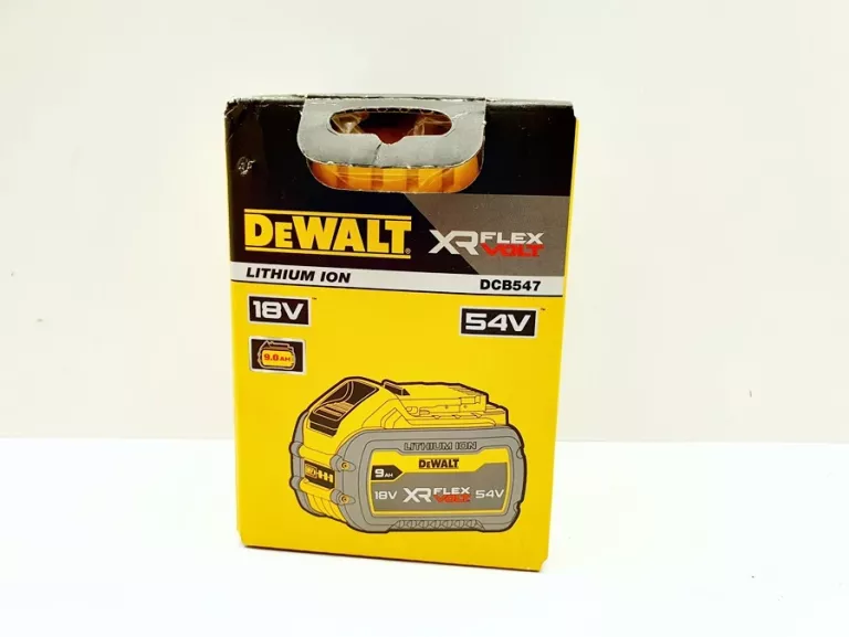 AKUMULATOR LI-ION DEWALT DCB547 18V 54V 9AH FLEXVOLT ORYGINALNY