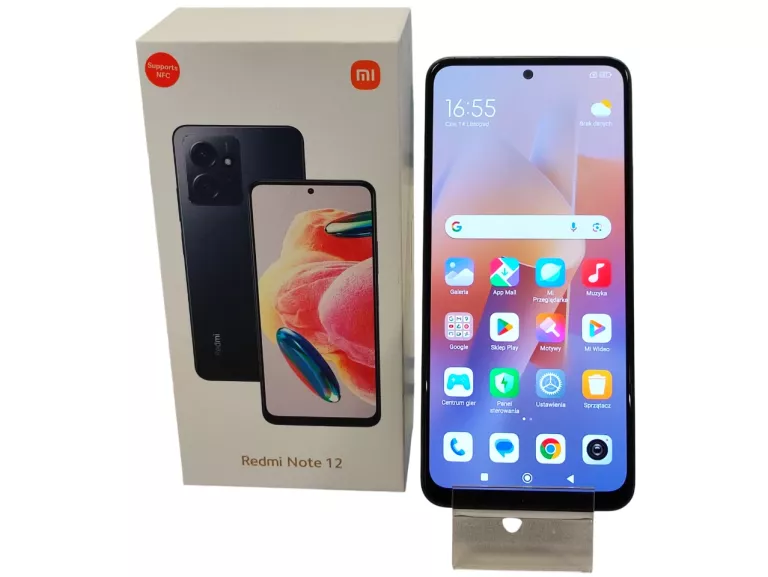 SMARTFON XIAOMI REDMI NOTE 12 4 GB / 128 GB 4G (LTE) SZARY