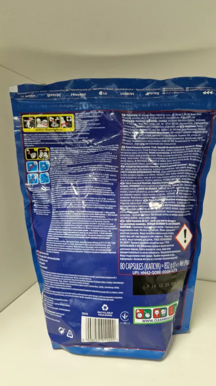 TABLETKI DO ZMYWARKI FINISH KAPSUŁKI DO ZMYWARKI FINISH QUANTUM 80SZT FRES