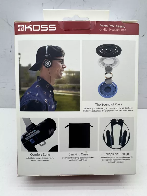 KOSS PORTA PRO CLASSIC SŁUCHAWKI NAUSZNE