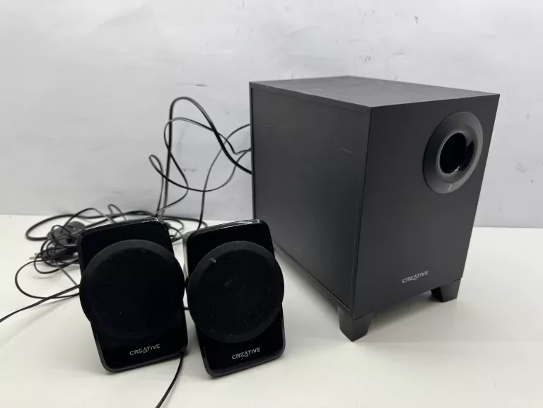 ZESTAW GŁOŚNIKÓW 2.1 CREATIVE A120 9W CZARNY