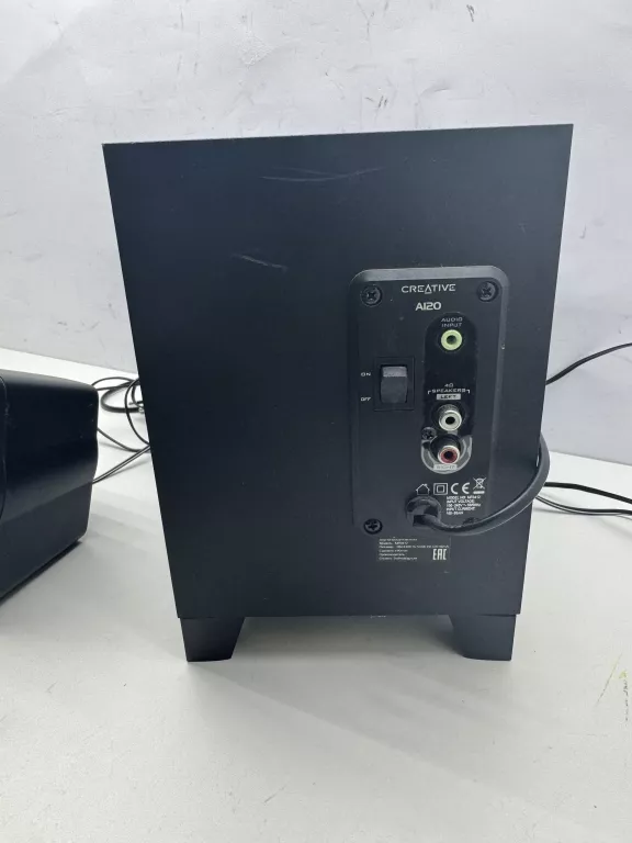 ZESTAW GŁOŚNIKÓW 2.1 CREATIVE A120 9W CZARNY