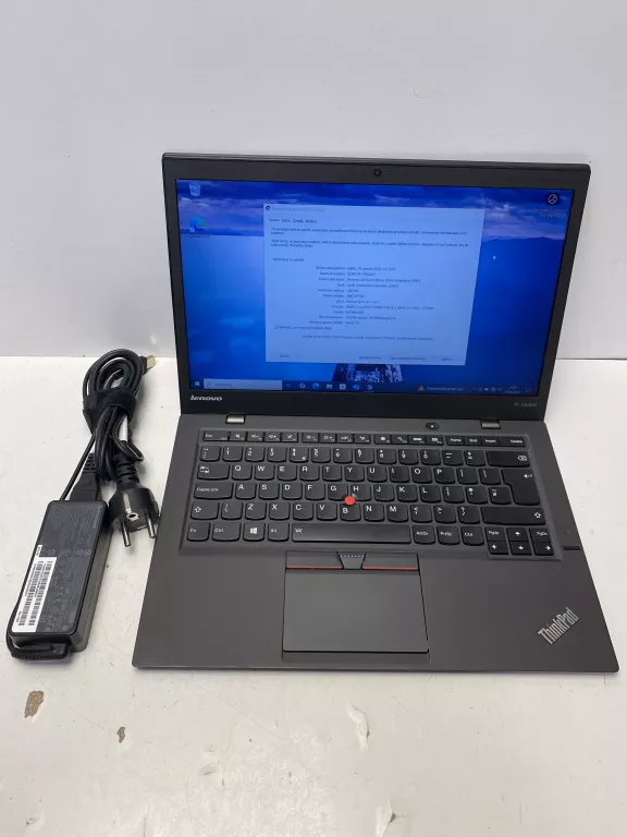 LAPTOP LENOVO X1 CARBON 16/256GB I7