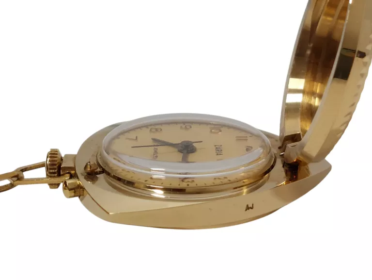 ZEGAREK WISIORKOWY ZARIA USSR 21 JEWELS POZŁACANY