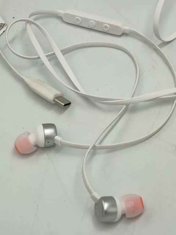 SŁUCHAWKI DOKANAŁOWE JBL TUNE 310 USB-C BIAŁY GWARANCJA