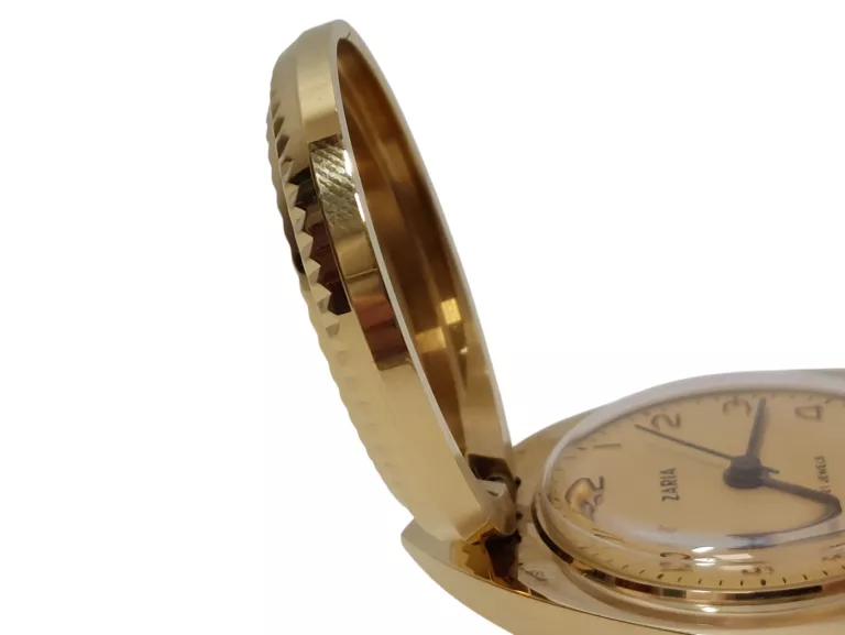 ZEGAREK WISIORKOWY ZARIA USSR 21 JEWELS POZŁACANY