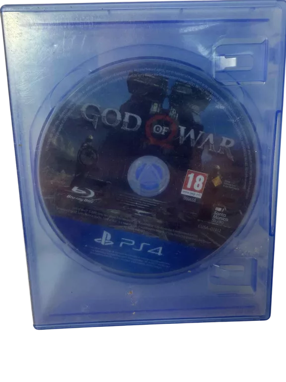 PS4 GOD OF WAR- BEZ OKŁADKI