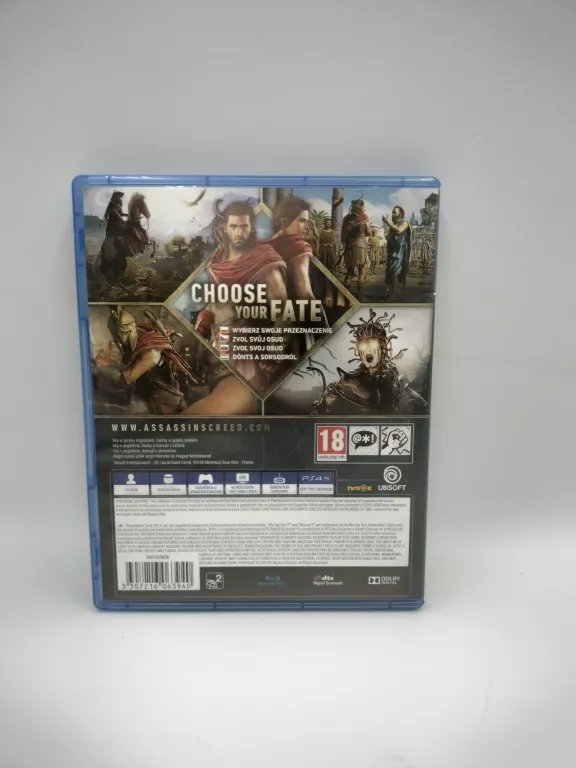 GRA NA PS4 ASSASSIN'S CREED ODYSSEY PLAYSTATION 4 (PS4) PUDEŁKOWA