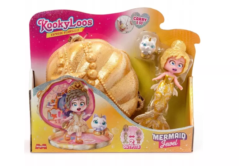 KOOKYLOOS MERMAID - JEWEL - LALECZKA SYRENA