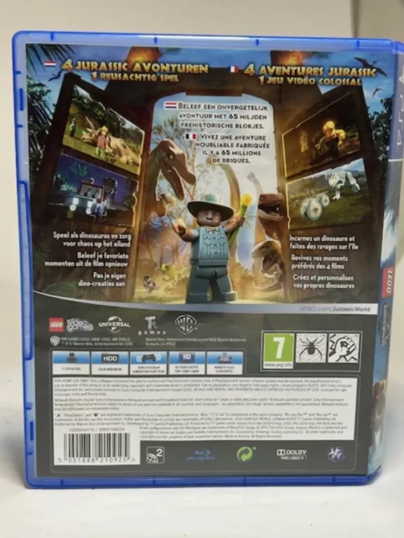 LEGO JURASSIC WORLD PS4