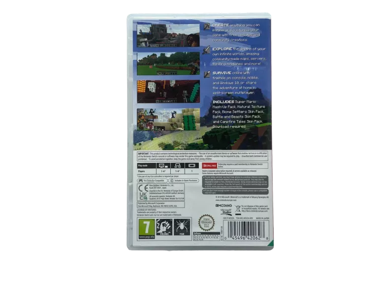 GRA MINECRAFT NINTENDO SWITCH