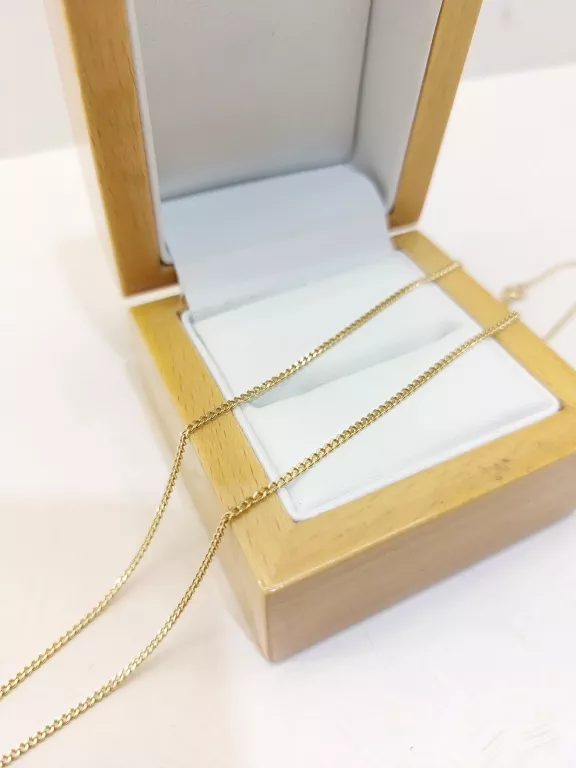 ZŁOTY NIEDŁUGI ŁAŃCUSZEK! 2,51G! 40 CM! 585