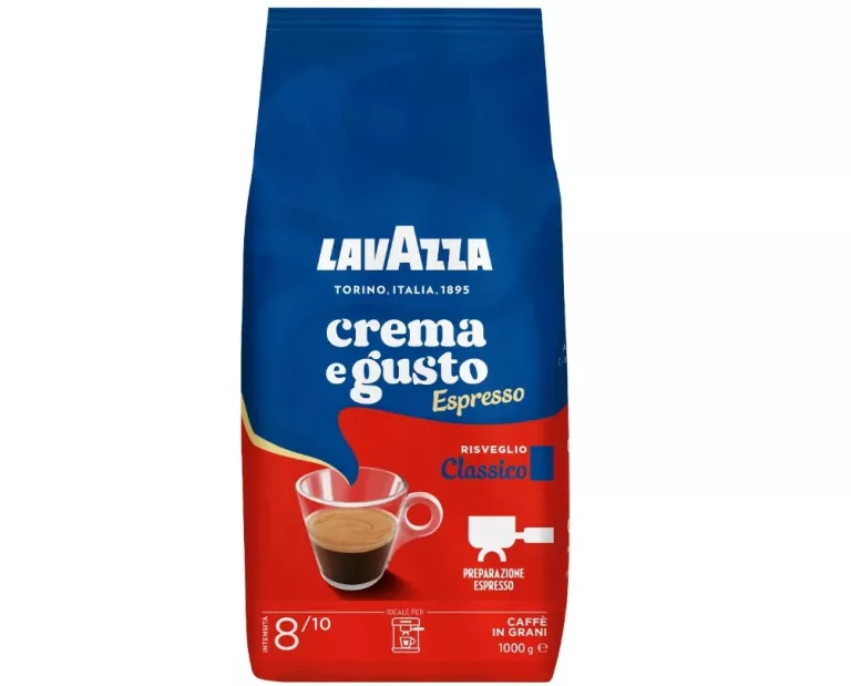 KAWA ZIARNISTA MIESZANA LAVAZZA CREMA E GUSTO CLASSICO 1000 G