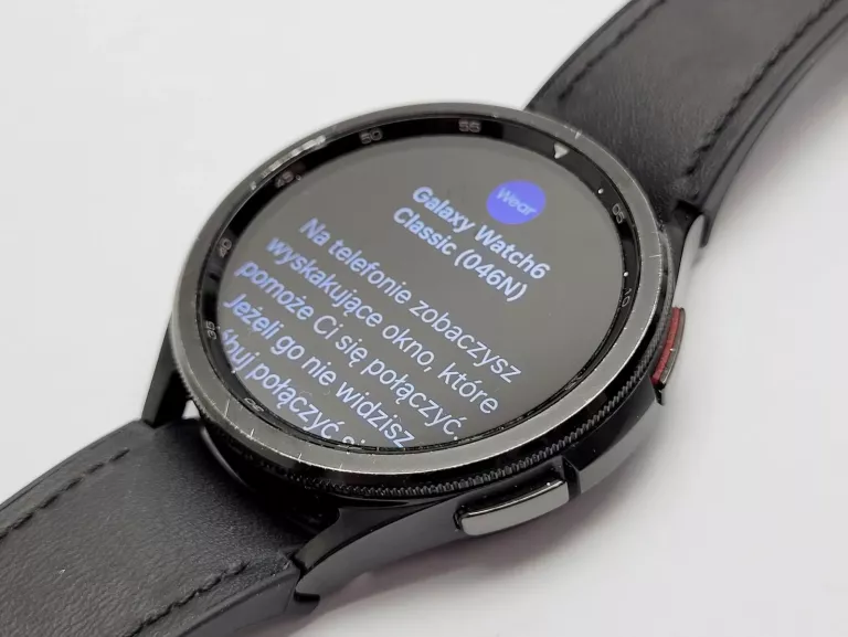 SMARTWATCH SAMSUNG GALAXY WATCH 6 CLASSIC SM-R965F 47MM LTE CZARNY