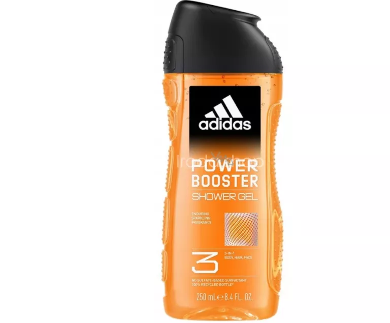 ADIDAS POWER BOOSTER 3IN1 ŻEL POD PRYSZNIC DLA MĘŻCZYZN 250 M