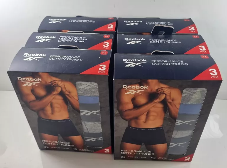 BOKSERKI REEBOK PERFORMANCE XL 3-PAK