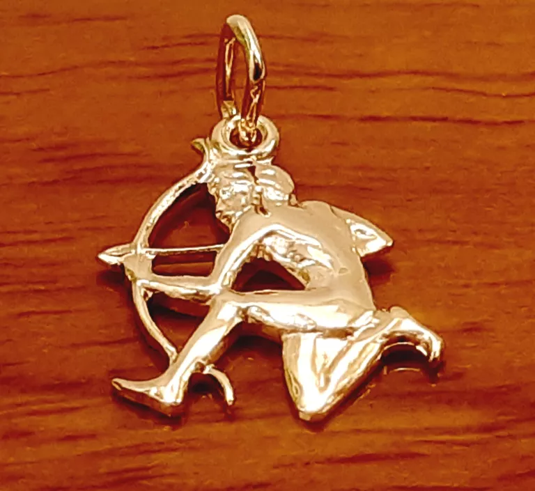 ZŁOTA ZAWIESZKA STRZELEC 585 1,95G 2CM