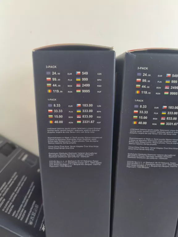 BOKSERKI REEBOK PERFORMANCE XL 3-PAK
