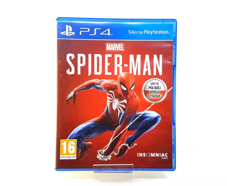 GRA PS4 MARVEL'S SPIDER-MAN POLSKA WERSJA JĘZYKOWA PL