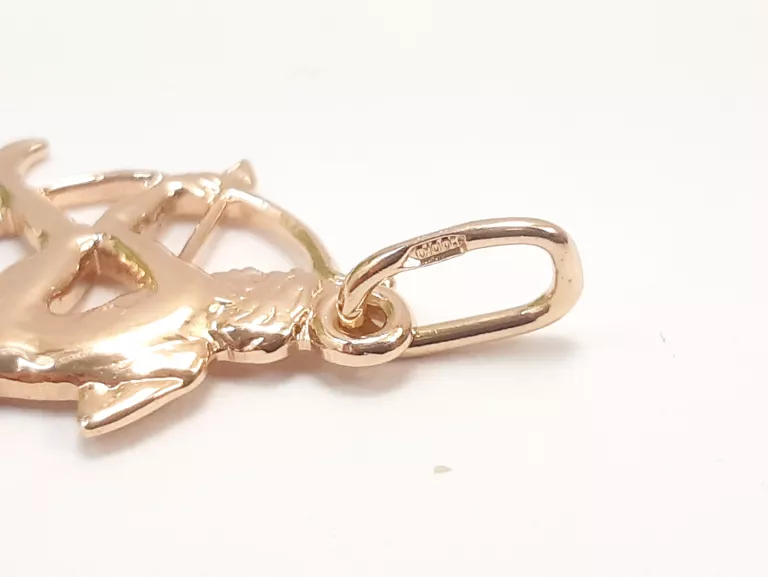 ZŁOTA ZAWIESZKA STRZELEC 585 1,95G 2CM