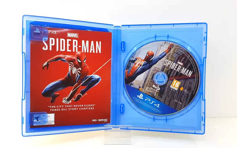 GRA PS4 MARVEL'S SPIDER-MAN POLSKA WERSJA JĘZYKOWA PL