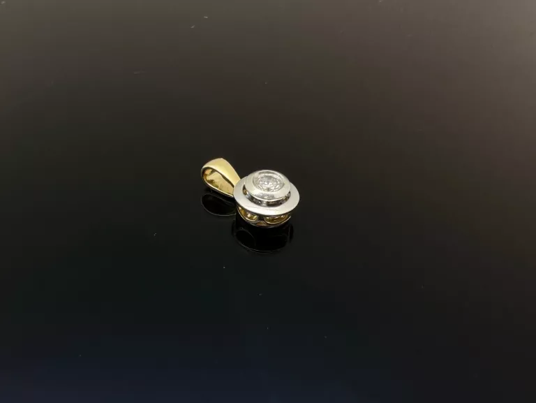 ZŁOTA ZAWIESZKA Z BRYLANTEM 0,20 CT 1,74G P.585
