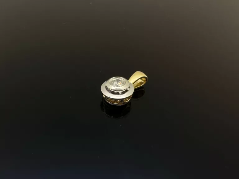 ZŁOTA ZAWIESZKA Z BRYLANTEM 0,20 CT 1,74G P.585