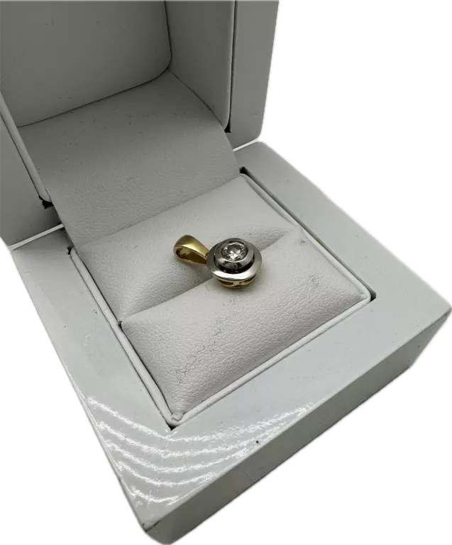ZŁOTA ZAWIESZKA Z BRYLANTEM 0,20 CT 1,74G P.585