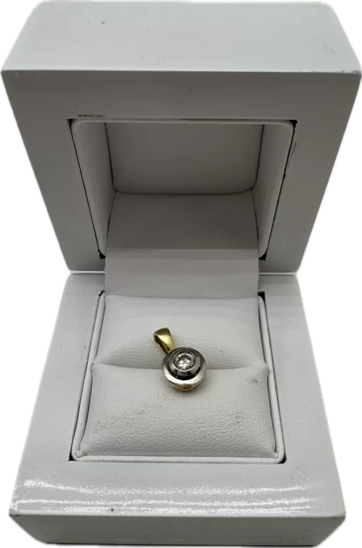 ZŁOTA ZAWIESZKA Z BRYLANTEM 0,20 CT 1,74G P.585