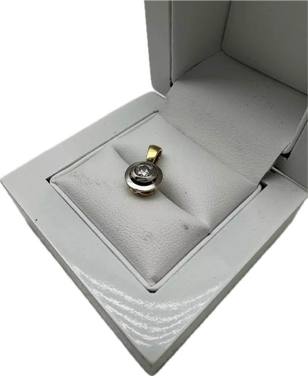 ZŁOTA ZAWIESZKA Z BRYLANTEM 0,20 CT 1,74G P.585