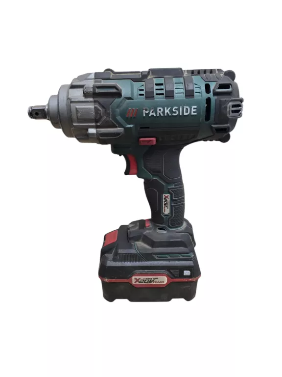 KLUCZ UDAROWY PARKSIDE PASSK20-LI C2 + WALIZKA+ BATERIA + ŁAD
