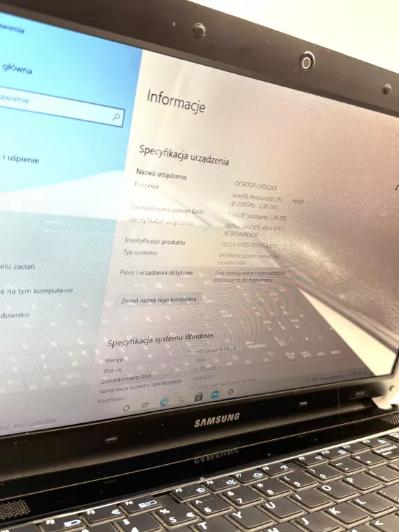 LAPTOP SAMSUNG R540 P6100 3GB 500GB