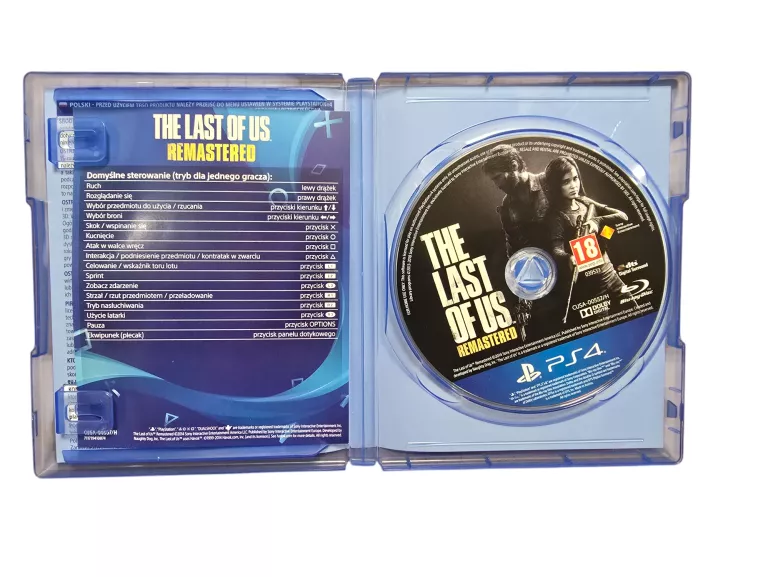 THE LAST OF US REMASTERED PS4