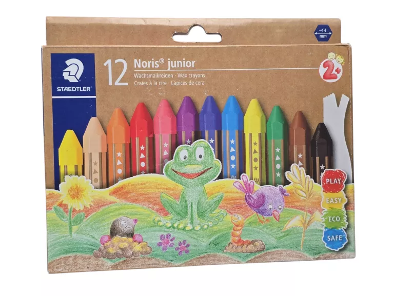 KREDKI ŚWIECOWE STAEDTLER 12 NORIS JUNIOR