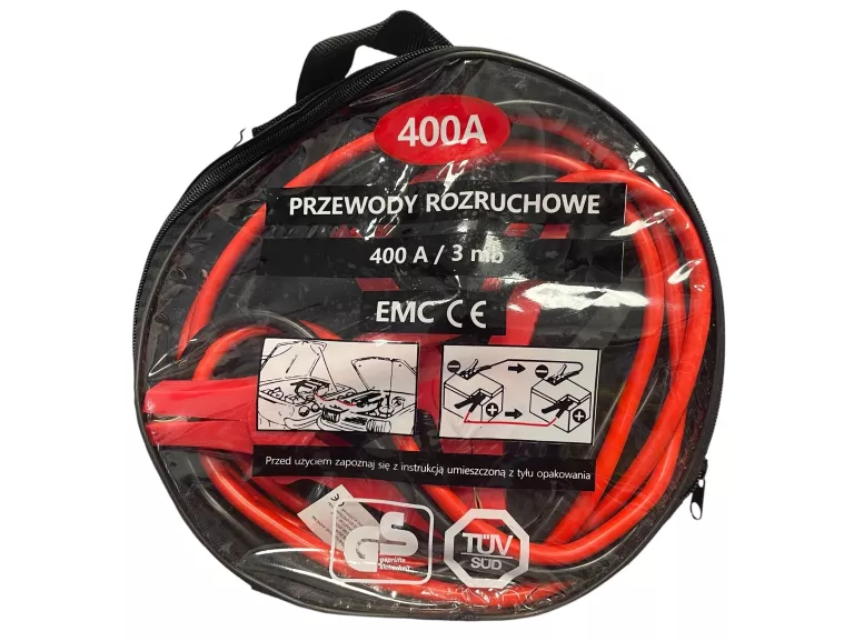 KABLE ZAPŁONOWE PRZEWODY ROZRUCHOWE 400A - A70621