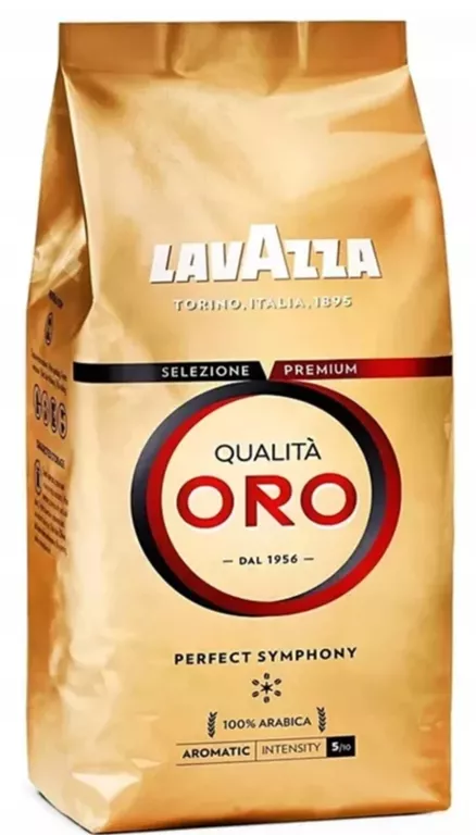 KAWA ZIARNISTA LAVAZZA QUALITA ORO 500G ORYGINAŁ 100% ARABICA