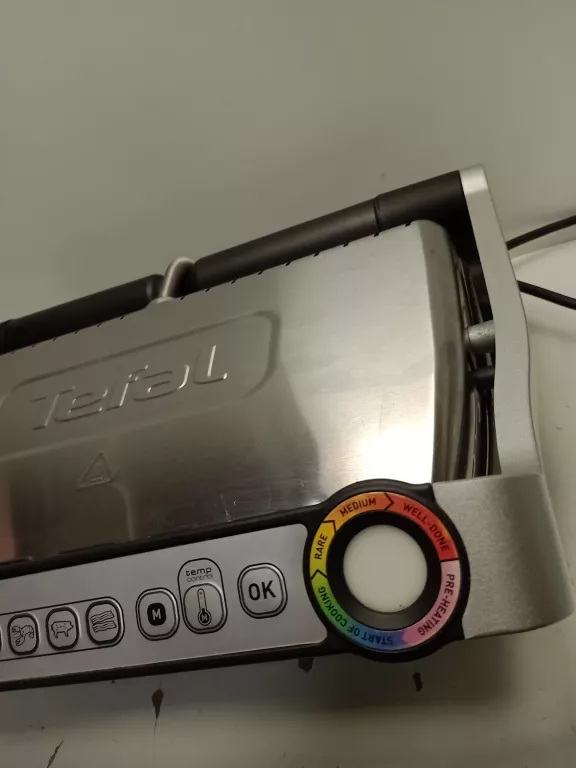 GRILL ELEKTRYCZNY TEFAL GC7228 OPTIGRILL+ XL Z AUTOMATYCZNYMI PROGRAMAMI