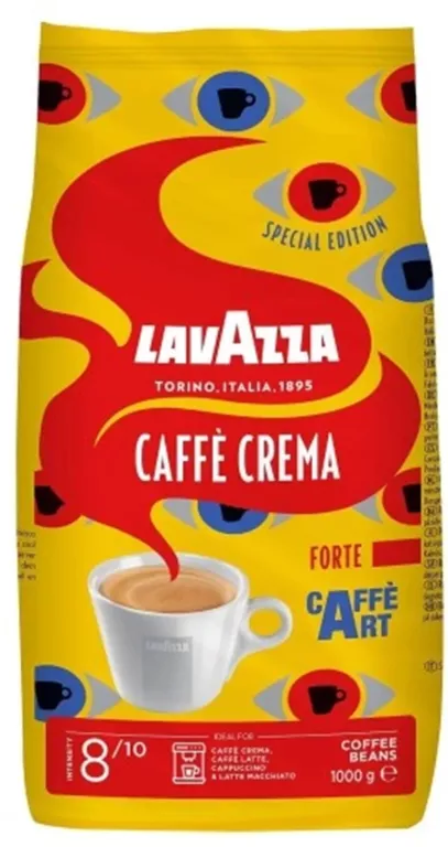 KAWA ZIARNISTA ARABICA LAVAZZA TORINO CAFE CREMA 1000 G ORYGINALNA