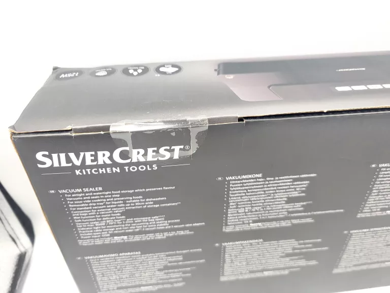 ZGRZEWARKA DO PAKOWANIA PRÓŻNIOWEGO ŻYWNOŚCI SILVERCREST