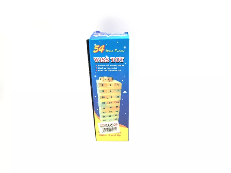 WISS TOY ZABAWKA DREWNIANA KLOCKI