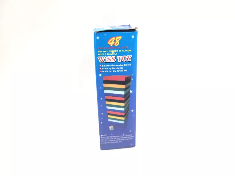 WISS TOY ZABAWKA DREWNIANA KLOCKI