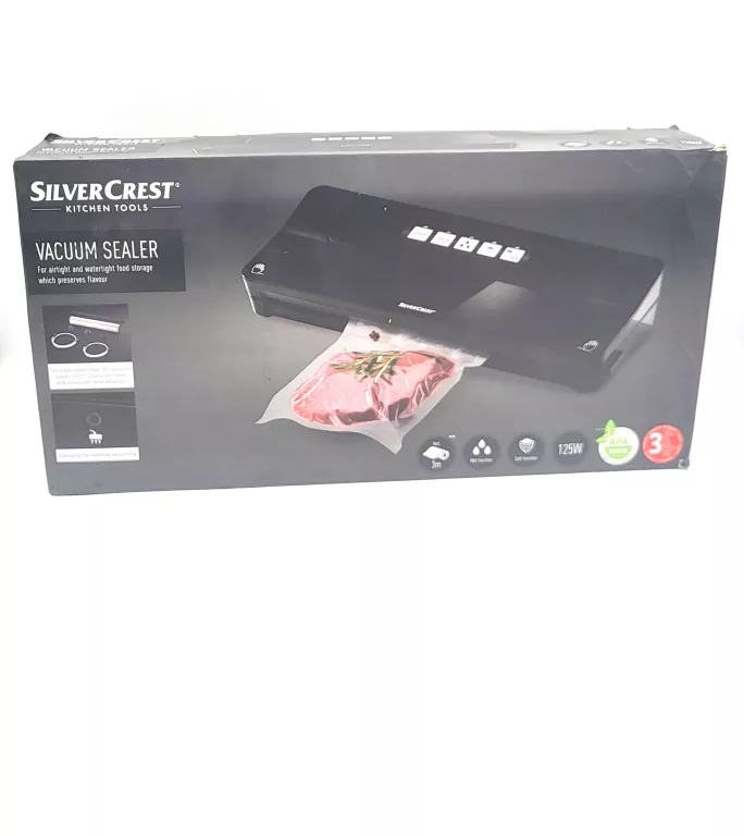ZGRZEWARKA DO PAKOWANIA PRÓŻNIOWEGO ŻYWNOŚCI SILVERCREST