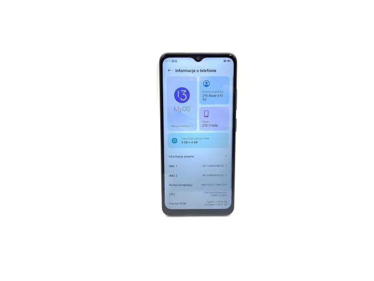 TELEFON ZTE BLADE A73 5G 4GB/128GB