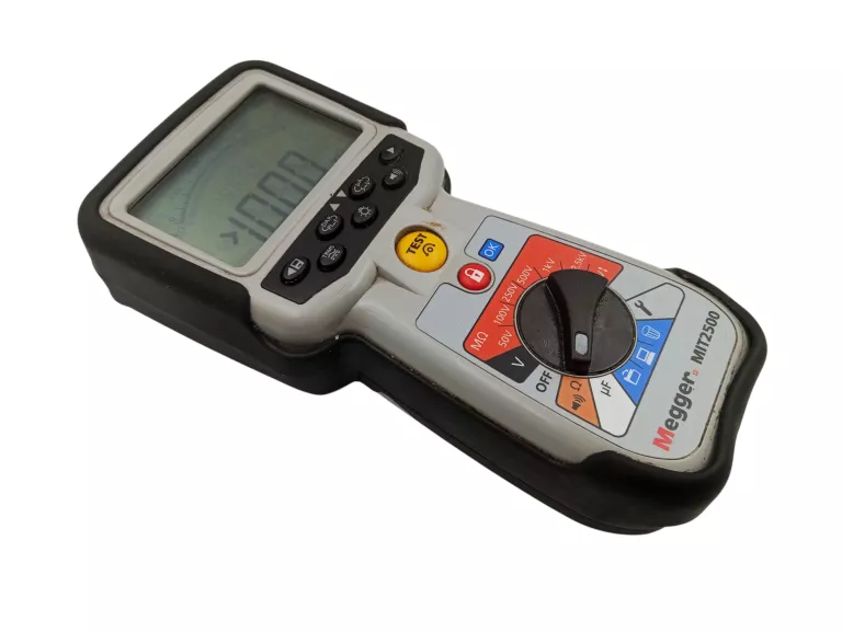 TESTER MEGGER MIT2500 MIERNIK  REZYSTANCJI IZOLACJI + PRZEWODY